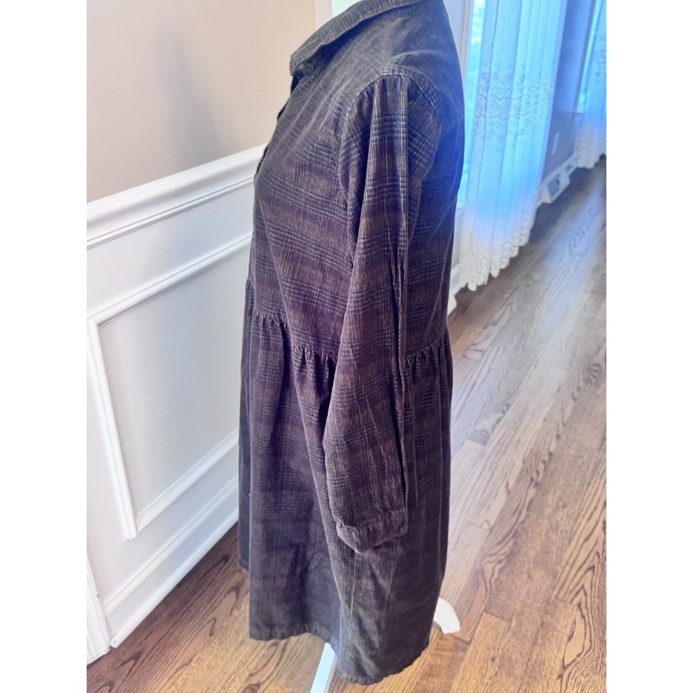 Poetry  Brown Womens corduroy Dress Size 10 - Picture 8 of 16